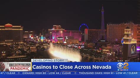 nevada casinos closing again